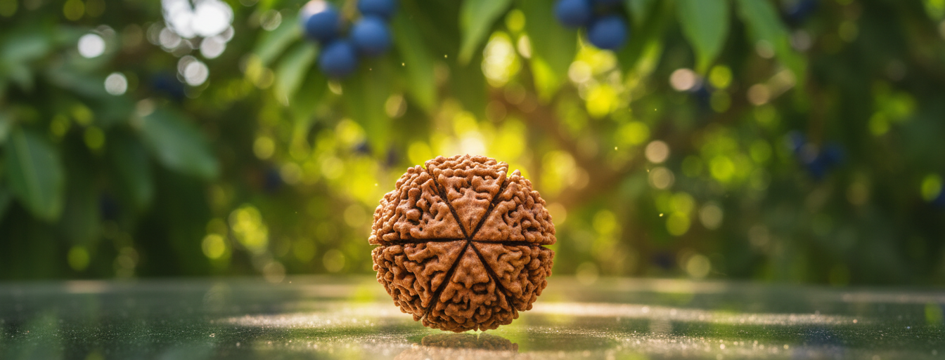 Genitri Seed macro detail